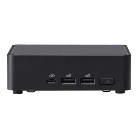 ASUS NUC 14 Pro RNUC14RVKI300000I - Barebone - mini PC 1 x Core 3 100U / až 4.7 GHz - RAM 0 GB - Intel Graphics - Bluetooth 5.3, IEEE 802.11ax (Wi-Fi 6E), Gigabit Ethernet, 2.5 Gigabit Ethernet - černá