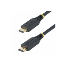StarTech.com - Vysoká rychlost - kabel HDMI s ethernetem - HDMI s piny (male) do HDMI s piny (male) - odstínený - cerná - pasivní, podpora 4K60Hz, podpora HDR10