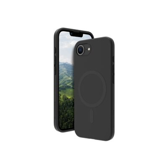 dbramante1928 Greenland Pro - Zadní kryt pro mobilní telefon - kompatibilita s MagSafe - plast - nocní cern - pro Apple iPhone 16e