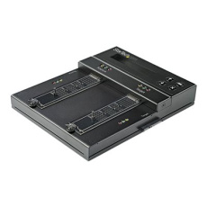 StarTech.com Standalone M.2 SATA & M.2 NVMe Duplicator and Eraser, HDD/SSD Cloner & Wiper for M.2 PCIe AHCI/NVMe, M.2 SATA, 2.5/3.5" SATA Drives, External Hard Drive Eraser/Duplicator, TAA - Drive Sanitizer/Copier - Duplikátor/vymazávac solid state/pevného disku - 4 zásuvky (SATA-600 / PCI Express (NVMe)) - kompatibilní s TAA StarTech.com Standalone M.2 SATA & M.2 NVMe Duplicator and Eraser, HDD/SSD Cloner & Wiper for M.2 PCIe AHCI/NVMe, M.2 SATA, 2.5/3.5" SATA Drives, External Hard Drive Eraser/Duplicator, TAA - Drive Sanitizer/Copier - Duplikátor/vymazávac solid state/pevného disku - 4 zásuvky (SATA-600 / PCI Express (NVMe)) - kompatibilní s TAA