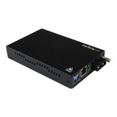 StarTech.com Multimode (MM) SC Fiber Media Converter for 1Gbe Network - 550m Range - Gigabit Ethernet -Remote Monitoring - 850nm (ET91000SC2) - Konvertor médií s optickými vlákny - 1GbE - 1000Base-LX, 1000Base-SX, 1000Base-T - RJ-45 / SC nekolik režimu - až 550 m - 850 nm - pro P/N: ETCHS2U, SVA12M2NEUA, SVA12M5NA