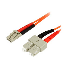 Startech 3m Fiber Optic Cable - Multimode Duplex 62.5/125 - LSZH - LC/SC - OM1 - LC to SC Fiber Patch Cable (FIBLCSC3) - Sítový kabel - multirežim LC (M) do SC nekolik režimu (M) - 3 m - 3 m - optické vlákno - duplex - 62,5 / 125 mikron - pro P/N: US100A20FXSC, US100A20SFP, US1GA30SFP, US1GA30SXSC, US1GC30SFP Startech 3m Fiber Optic Cable - Multimode Duplex 62.5/125 - LSZH - LC/SC - OM1 - LC to SC Fiber Patch Cable (FIBLCSC3) - Sítový kabel - multirežim LC (M) do SC nekolik režimu (M) - 3 m - 3 m - optické vlákno - duplex - 62,5 / 125 mikron - pro P/N: US100A20FXSC, US100A20SFP, US1GA30SFP, US1GA30SXSC, US1GC30SFP
