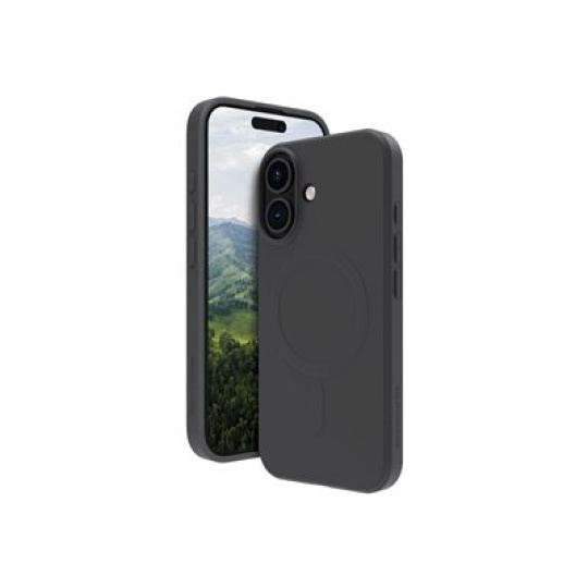 dbramante1928 Greenland Pro - Zadní kryt pro mobilní telefon - kompatibilita s MagSafe - plast - nocní cern - pro Apple iPhone 16
