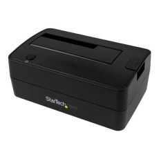 StarTech.com USB 3.1 (10Gbps) Single-Bay Dock for 2.5"/3.5" SATA SSD/HDD - USB 3.1 Hard Drive Docking Station with UASP (SDOCKU313) - Řadič úložiště - 2.5", 3.5" - USB 3.1 (Gen 2) - černá
