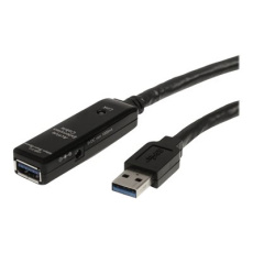 StarTech.com 32.8 ft Active USB 3.0 Extension Cable with AC Power Adapter - Shielded - Male to Female USB USB 3.1 Gen 1 Type A (5Gbps) Extender (USB3AAEXT10M) - Prodlužovací šnura USB - USB typ A (M) do USB typ A (F) - USB 3.0 - 10 m - aktivní - cerná - pro P/N: PEXUSB3S42V, PEXUSB3S44V, S352BU33HR, SVA5H2NEUA, USB3SAA3MBK StarTech.com 32.8 ft Active USB 3.0 Extension Cable with AC Power Adapter - Shielded - Male to Female USB USB 3.1 Gen 1 Type A (5Gbps) Extender (USB3AAEXT10M) - Prodlužovací šnura USB - USB typ A (M) do USB typ A (F) - USB 3.0 - 10 m - aktivní - cerná - pro P/N: PEXUSB3S42V, PEXUSB3S44V, S352BU33HR, SVA5H2NEUA, USB3SAA3MBK