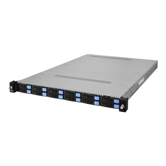 MiTAC B8056G68CE12HR-2T-TU - Server - instalovatelný do racku 1U - 1-smerný - bez CPU - NVMe - vymenitelný za chodu 2.5" zásuvka(y) - SSD - AST2600 - Gigabit Ethernet, 10 Gigabit Ethernet - žádný OS - monitor: žádný