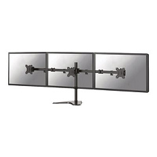 Neomounts FPMA-D550DD3 - Stojan - plný pohyb - pro 3 monitory - černá - velikost obrazovky: 13"-27" - na stůl