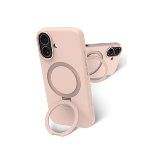 dbramante1928 Roskilde Kick ICON - Zadní kryt pro mobilní telefon - kompatibilita s MagSafe - ružová pink sand - pro Apple iPhone 17