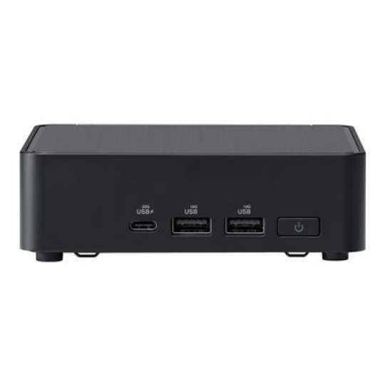 ASUS NUC 14 Pro RNUC14RVHV500002I - Barebone - mini PC 1 x Core Ultra 5 135H / až 4.6 GHz - RAM 0 GB - Intel Arc Graphics - IEEE 802.11ax (Wi-Fi 6E), Bluetooth 5.3, Gigabit Ethernet, 2.5 Gigabit Ethernet - Win 11 - černá