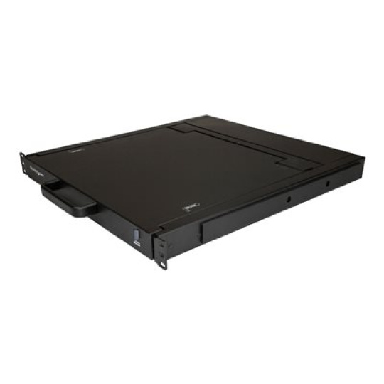 StarTech.com Rackmount KVM Console, Single Port VGA KVM with 17" LCD Monitor for Server Rack, Fully Featured Universal 1U LCD KVM Drawer with Cables & Hardware, USB Support, 50,000 MTBF - LCD KVM Concole Drawer (RKCONS1701) - KVM konzole s prepínac KVM - 1 porty - USB - 17" - pripevnitelný na regál - 1280 x 1024 @ 60 Hz - 250 cd/m? - 1000:1 - 5 ms - VGA - cerná - 1U