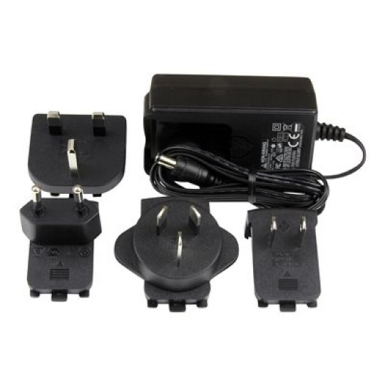 StarTech Universal Replacement Power Adapter - DC 9 Volts, 2 Amps Power Adapter (SVA9M2NEUA) - Sítový adaptér - AC 100-240 V - pro P/N: RS232EXTC1, RS232EXTC1EU, RS232EXTC1GB, SV1631DUSBUK, SV565DUTPU, SV565UTPUEU