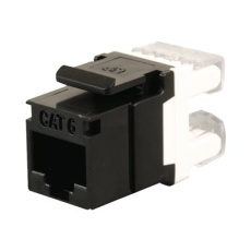 Solarix SXKJ-6-UTP-BK - Modul - CAT 6 - UTP - RJ-45 - černá