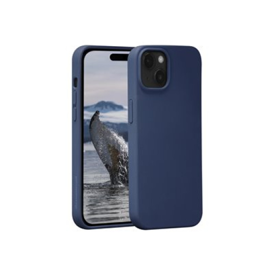 dbramante1928 Monaco - Zadní kryt pro mobilní telefon - kompatibilita s MagSafe - plast, silikon - modrá pacifik - pro Apple iPhone 15