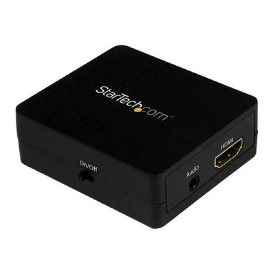 StarTech.com HDMI Audio Extractor - HDMI to 3.5mm Audio Converter - 2.1 Stereo Audio - 1080p (HD2A) - Extraktor zvukového signálu HDMI