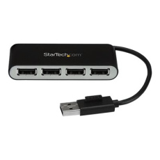 StarTech.com 4 Port USB 2.0 Hub - USB Bus Powered - Portable Multi Port USB 2.0 Splitter and Expander Hub - Small Travel USB Hub (ST4200MINI2) - Rozbocovac - 4 x USB 2.0 - desktop StarTech.com 4 Port USB 2.0 Hub - USB Bus Powered - Portable Multi Port USB 2.0 Splitter and Expander Hub - Small Travel USB Hub (ST4200MINI2) - Rozbocovac - 4 x USB 2.0 - desktop