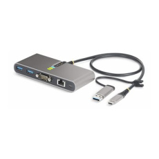 StarTech.com 2-Port USB-C/USB-A Hub with GbE and RS232 Serial, 2x USB-A - Rozbocovac - 2 x USB 3.2 Gen 1 - desktop StarTech.com 2-Port USB-C/USB-A Hub with GbE and RS232 Serial, 2x USB-A - Rozbocovac - 2 x USB 3.2 Gen 1 - desktop