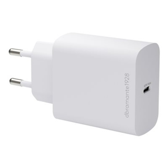 dbramante1928 re-charge - Síťový adaptér - 65 Watt (24 pin USB-C) - bílá