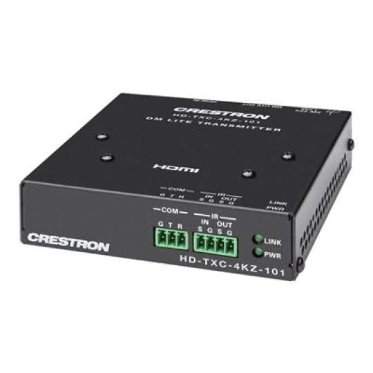 Crestron DM Lite HD-TXC-4KZ-101 - Sériový nástavec video/audio/infračervený - vysílač - CATx, DM Lite - až 70 m