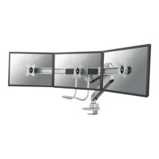 Neomounts NM-D775DX3 - Montážní sada - plný pohyb - pro 3 LCD displeje - stříbrná - velikost obrazovky: 17"-24" - upevnění svorkou, průchodka, upevnitelné na stůl Neomounts NM-D775DX3 - Montážní sada - plný pohyb - pro 3 LCD displeje - stříbrná - velikost obrazovky: 17"-24" - upevnění svorkou, průchodka, upevnitelné na stůl