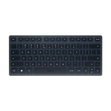 CHERRY KW 7100 MINI BT - Klávesnice - bezdrátový - Bluetooth 5.1 - QWERTY - evropská - klávesový spínač: CHERRY SX - slídově modrá CHERRY KW 7100 MINI BT - Klávesnice - bezdrátový - Bluetooth 5.1 - QWERTY - evropská - klávesový spínač: CHERRY SX - slídově modrá
