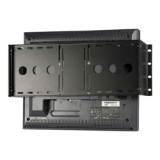 StarTech.com 4U Universal VESA LCD Monitor Mounting Bracket for 19-inch Rack or Cabinet - TAA Compliant - Cold-Pressed Steel Bracket (RKLCDBK) - Montážní sada - pro Displej LCD - pevná ocel lisovaná za studena - černá - velikost obrazovky: 19" - pro P/N: CABSCRWS1224, RK2433BKM, RK2537BKM, RK3236BKF, RK4236BKB, RK4242BK24, RK4242BK30
