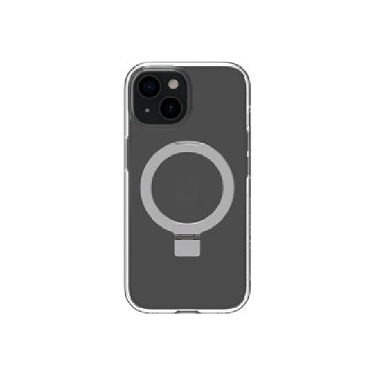 dbramante1928 Iceland Ultra - Zadní kryt pro mobilní telefon - s hliníkovým stojánkem - kompatibilita s MagSafe - D3O, plast - průsvitná - pro Apple iPhone 13, 14, 15, 16e