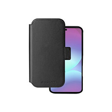 dbramante1928 Lynge - Pouzdro s klopou pro mobilní telefon - kompatibilita s MagSafe - kuže full-grain - cerná - pro Samsung Galaxy A57