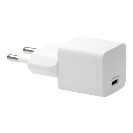 dbramante1928 re-charge - Sítový adaptér - 20 Watt - PD (24 pin USB-C) - bílá - Evropa