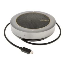 StarTech.com USB-C Conference Speaker Mini Dock, Portable Boardroom Speaker and Multiport Adapter, USB-C to VGA or 4K 60Hz HDMI, 2x USB-A (5Gbps) Hub, Mic/Speaker - Teams/Zoom/Softphone Speakerphone (DKTBRSPMPD) - Mini-dock - USB-C / Thunderbolt 3 / Thunderbolt 4 - HDMI, VGA