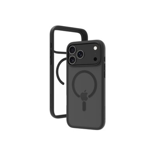 dbramante1928 Grenen - Zadní kryt pro mobilní telefon - kompatibilita s MagSafe - plast - cerná, pruhledná