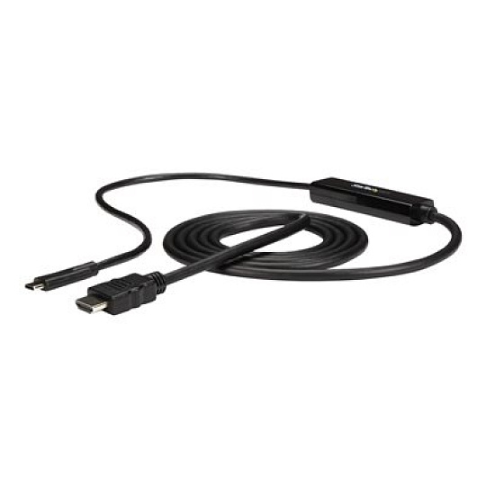 StarTech USB C to HDMI Cable - 3 ft / 1m - USB-C to HDMI 4K 30Hz - USB Type C to HDMI - Computer Monitor Cable (CDP2HDMM1MB) - Externí video adaptér - USB-C - HDMI - pro P/N: TB33A1C