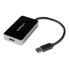 StarTech.com USB 3.0 to HDMI & DVI Adapter with 1x USB Port - External Video & Graphics Card Adapter - Dual Monitor Hub - Supports Windows (USB32HDEH) - Dokovací stanice - USB 3.0 - HDMI - kompatibilní s TAA - pro P/N: HDDVIMM3, HDMM12, HDMM15, HDMM1MP, HDMM2MP, HDMM3, HDMM3MP, HDMM50A, HDMM6, HDPMM50