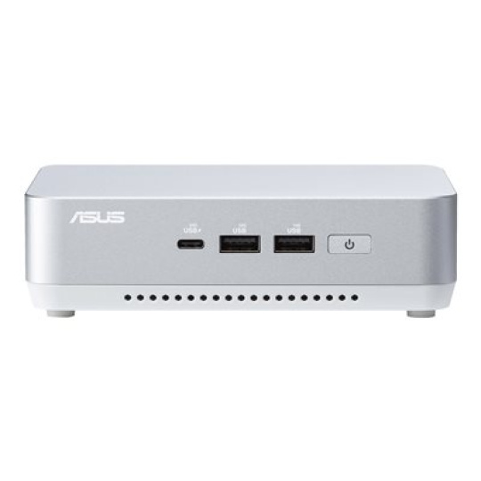 ASUS NUC 14 Pro+ RNUC14RVSU500000I - Barebone - mini PC 1 x Core Ultra 5 125H / až 4.5 GHz - RAM 0 GB - Intel Arc Graphics - IEEE 802.11ax (Wi-Fi 6E), Bluetooth 5.3, 2.5 Gigabit Ethernet, Gigabit Ethernet - stříbrná