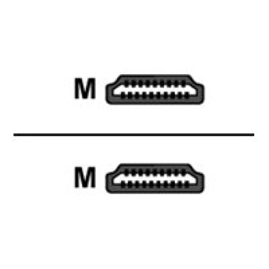 Crestron CBL-HD-THIN-HS-6 - HDMI kabel - HDMI s piny (male) do HDMI s piny (male) - 1.83 m - pro Mercury CCS-UC-1