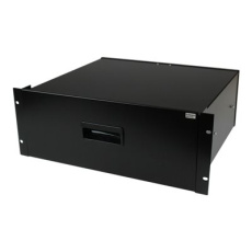 StarTech.com 4U Black Steel Storage Drawer for 19in Racks and Cabinets - Rack storage drawer - 4U - 4UDRAWER - Zásuvka skríne datového skladu - 4U - pro P/N: CABSCRWS1224, RK2537BKM, RK3236BKF, RK4236BKB, RK4242BK24, RK4242BK30, RKQMCAB12V2