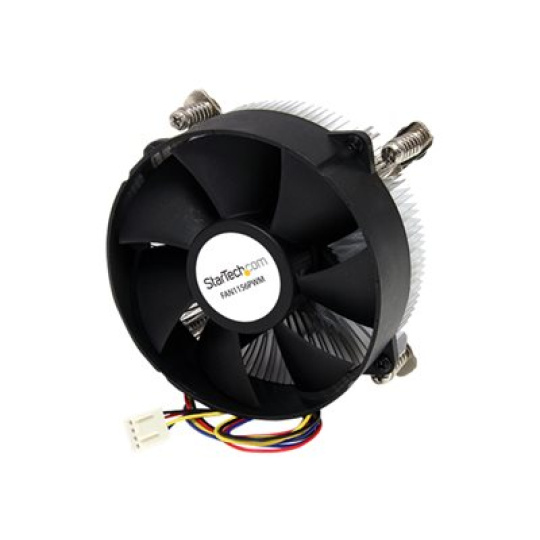 StarTech.com 95mm CPU Cooler Fan with Heatsink for Socket LGA1156/1155 - w/ Pulse Width Modulation (PWM) (FAN1156PWM) - Chladic procesoru - (pro: LGA1156, LGA1155) - hliník - 95 mm