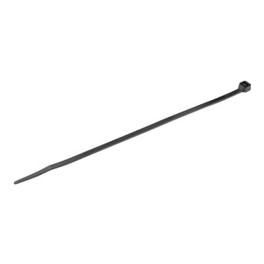 StarTech.com 8"(20cm) Cable Ties, 2-1/8"(55mm) Dia, 50lb(22kg) Tensile Strength, Nylon Self Locking Zip Ties, UL Listed, 1000 Pack, Black (CBMZT8BK) - Kabelová stahovací páska - 20.32 cm - cerná - kompatibilní s TAA (balení 1000)