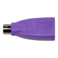 CHERRY - Adaptér klávesnice - PS/2 (M) do USB (F) - fialová CHERRY - Adaptér klávesnice - PS/2 (M) do USB (F) - fialová