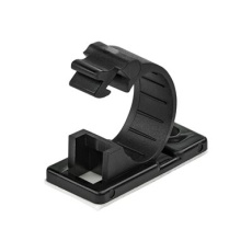 StarTech.com 100 Adhesive Cable Management Clips Black, Network/Ethernet/Office Desk/Computer Cord Organizer, Sticky Cable/Wire Holders, Nylon Self Adhesive Clamp UL/94V-2 Fire Rated - Nylon 66 Plastic - TAA (CBMCC2) - Svorky kabelů - černá - kompatibilní s TAA (balení 100) StarTech.com 100 Adhesive Cable Management Clips Black, Network/Ethernet/Office Desk/Computer Cord Organizer, Sticky Cable/Wire Holders, Nylon Self Adhesive Clamp UL/94V-2 Fire Rated - Nylon 66 Plastic - TAA (CBMCC2) - Svorky kabelů - černá - kompatibilní s TAA (balení 100)