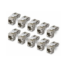 Cat6a Keystone Jack 10-Pack 90-Deg Cat6a Keystone Jack 10-Pack 90-Deg