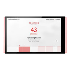 Crestron Room Scheduling Touch Screen TSS-1070-B-S-LB KIT - Room manager - bezdrátový, kabelové - Bluetooth, 802.11a/b/g/n/ac - 2.4 Ghz, 5 GHz - 10/100 Ethernet - hladká černá