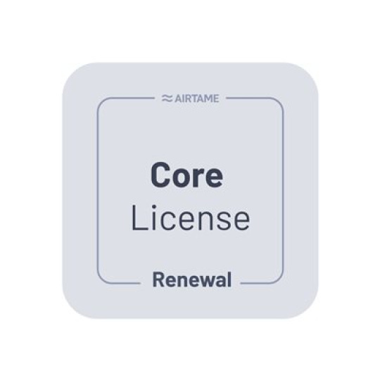 Airtame Core - Obnovení licence na předplatné (1 rok) - hostovaná aplikace