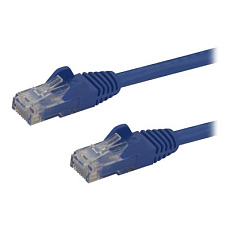 Startech 2m CAT6 Ethernet Cable, 10 Gigabit Snagless RJ45 650MHz 100W PoE Patch Cord, CAT 6 10GbE UTP Network Cable w/Strain Relief, Blue, Wiring is UL Certified/TIA - Category 6 - 24AWG (N6PATC2MBL) - Patch kabel - RJ-45 (M) do RJ-45 (M) - 2 m - UTP - CAT 6 - lisovaný, provedení bez hrbolku - modrá