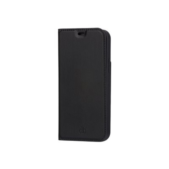 dbramante1928 Oslo - Pouzdro s klopou pro mobilní telefon - polyuretan (PU), plast - cerná - pro Apple iPhone 12, 12 Pro