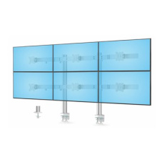 StarTech.com Six-Monitor Desk Mount w/ Crossbar, Up To 32" Screens/17.6lb - Montážní sada - pro 6 LCD displeju - column, dual - ocel, plast - bílá - velikost obrazovky: 17"-32" - upevnitelné na stul StarTech.com Six-Monitor Desk Mount w/ Crossbar, Up To 32" Screens/17.6lb - Montážní sada - pro 6 LCD displeju - column, dual - ocel, plast - bílá - velikost obrazovky: 17"-32" - upevnitelné na stul