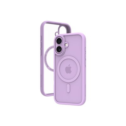 dbramante1928 Grenen - Zadní kryt pro mobilní telefon - kompatibilita s MagSafe - plast - purpurová, pruhledná
