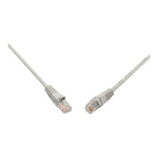 Solarix C6-114GY-3MB - Patch kabel - RJ-45 (M) do RJ-45 (M) - 3 m - UTP - CAT 6 - provedení bez hrbolků - šedá