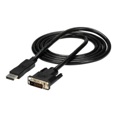 StarTech.com 6ft / 1.8m DisplayPort to DVI Cable - 1920x1200 - DVI Adapter Cable - Multi Monitor Solution for DP to DVI Setup (DP2DVIMM6) - Kabel DisplayPort - DisplayPort (M) do DVI-D (M) - 1.8 m - černá - pro P/N: DPPNLFM3, DPPNLFM3PW