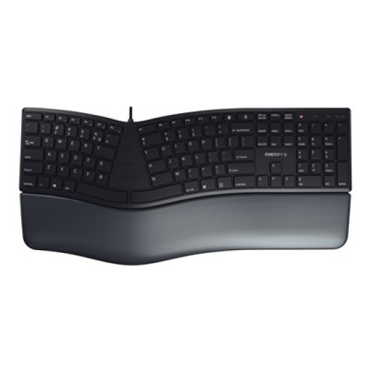 CHERRY KC 4500 ERGO - Klávesnice - USB - QWERTY - anglická - černá