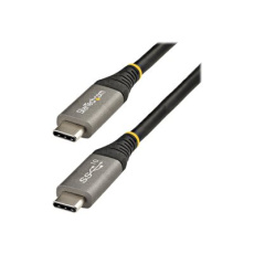 StarTech.com 6ft (2m) USB C Cable 5Gbps, High Quality USB-C Cable, USB 3.1/3.2 Gen 1 Type-C Cable, 100W (5A) Power Delivery Charging, DP Alt Mode, USB C to C Cord, Charge & Sync - Thunderbolt 3 Compatible (USB315CCV2M) - USB kabel - 24 pin USB-C (M) do 24 pin USB-C (M) - USB 3.1 Gen 2 / Thunderbolt 3 / DisplayPort 1.4 - 2 m - podpora 8K30Hz, USB napájení (5 A, 100 W) - šedá, černá - pro P/N: DK30C2DAGPD, DK30C2HAGPD StarTech.com 6ft (2m) USB C Cable 5Gbps, High Quality USB-C Cable, USB 3.1/3.2 Gen 1 Type-C Cable, 100W (5A) Power Delivery Charging, DP Alt Mode, USB C to C Cord, Charge & Sync - Thunderbolt 3 Compatible (USB315CCV2M) - USB kabel - 24 pin USB-C (M) do 24 pin USB-C (M) - USB 3.1 Gen 2 / Thunderbolt 3 / DisplayPort 1.4 - 2 m - podpora 8K30Hz, USB napájení (5 A, 100 W) - šedá, černá - pro P/N: DK30C2DAGPD, DK30C2HAGPD